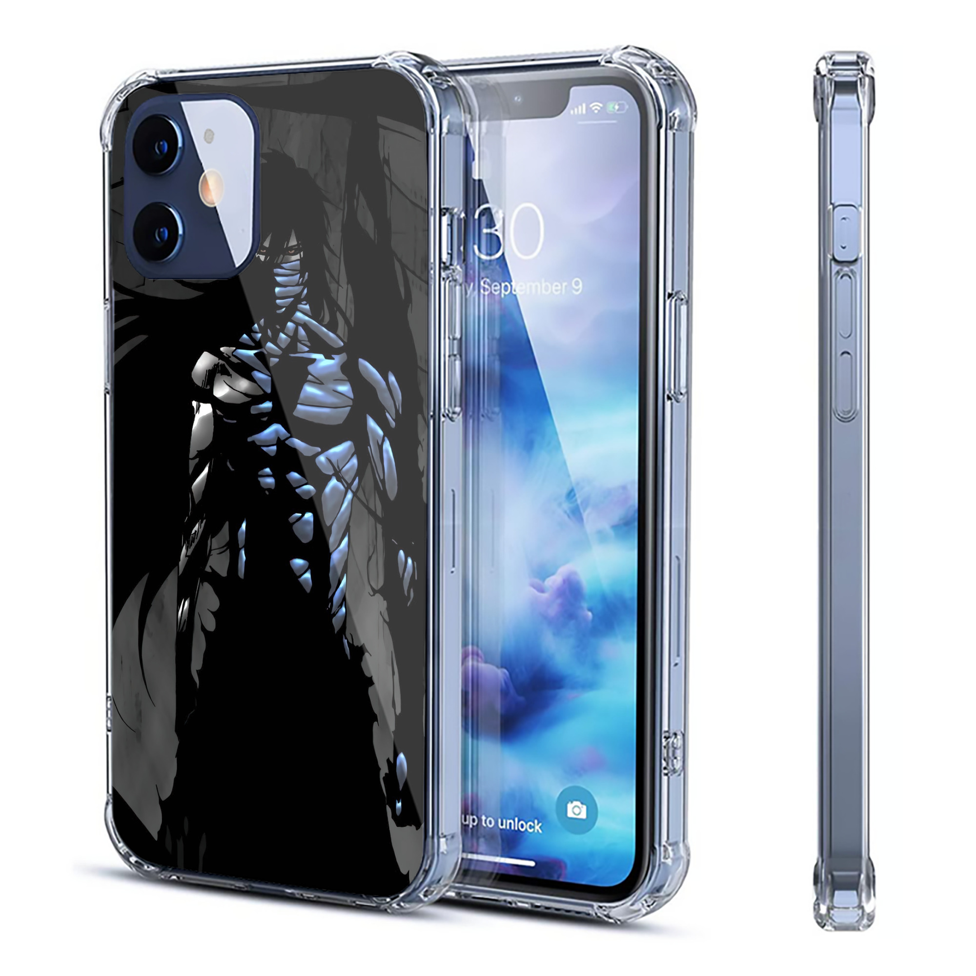 （画像用） ブリーチ BLEACH 【iPhone 12シリーズ対応】透明スマホケース（クリアソフトケース）